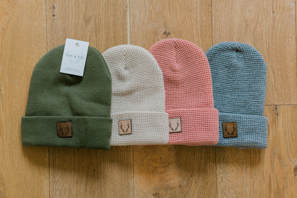 Olive Fleece Beanie