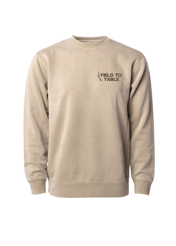 Field to Table Antler Crew in Tan