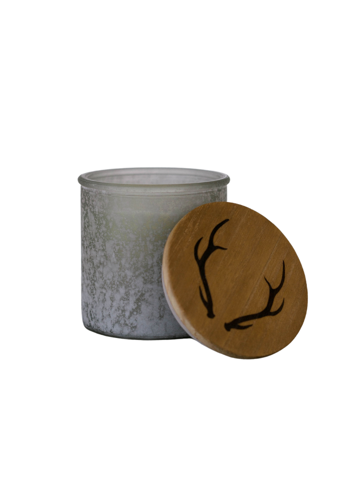 Picking Pecans Antler Candle