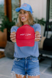 Wild & Free Hat In Red