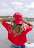 Wild & Free Hat In Red