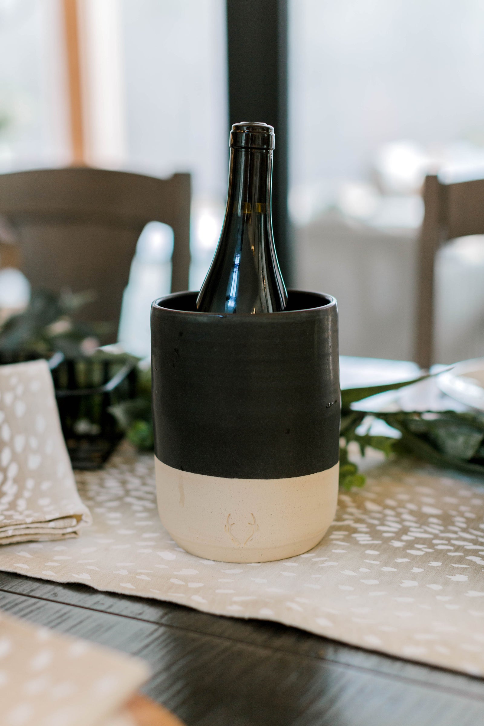 Signature Stoneware Crock in Matte Black